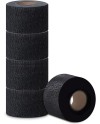 PAPEL CUELLO 5 rollos NEGRO 100 servicios PLASTICA