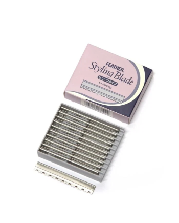 RECAMBIO 10 HOJAS FEATHER STYLING RAZOR-W VACIAR 