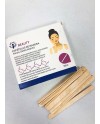 ESPATULA FACIAL BIGOTERA MADERA NO ESTERIL 100 UDS