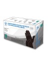GUANTES DE NITRILO SIN POLVO NEGROS 100 UDS  Talla