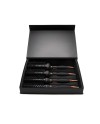 PACK CEPILLOS CORIOLISS BRUSH TITANIUM BLACK GREEN