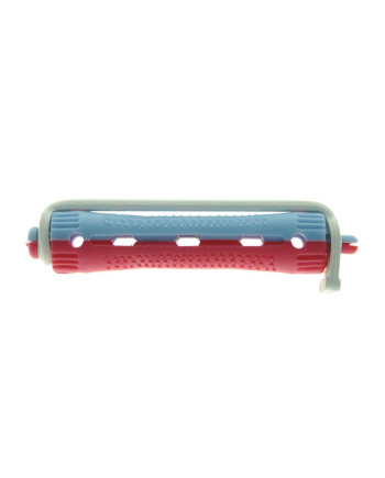 BIGUDI PLASTICO CORTO AZUL-ROJO 911 11 mm.