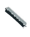 BIGUDI PLASTICO LARGO NEGRO-GRIS 906 16 mm.