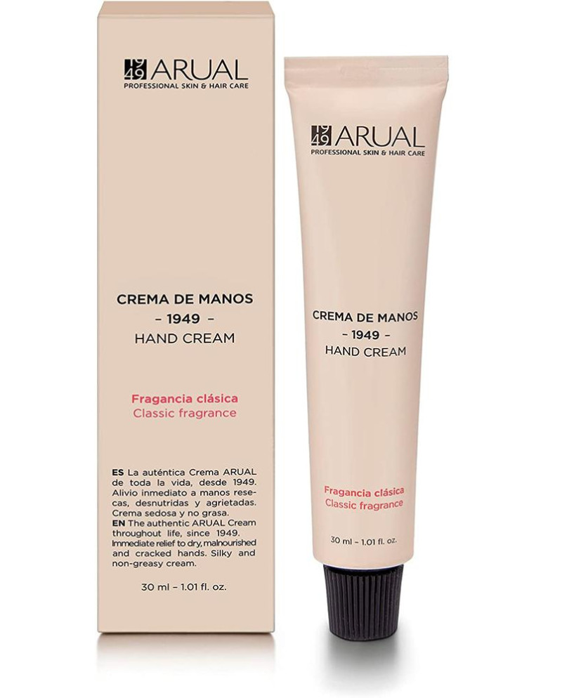 CREMA MANOS ARUAL 30ML.