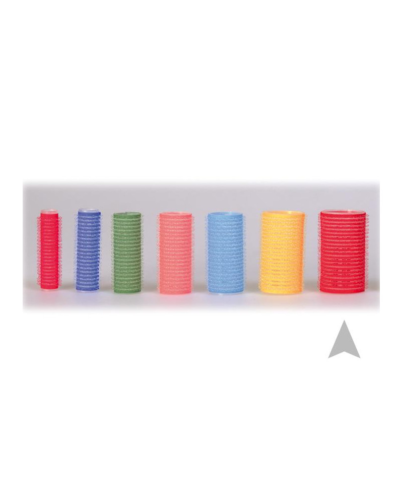 BOLSA 6 RULOS VELCRO ROJOS 36MM. 0014