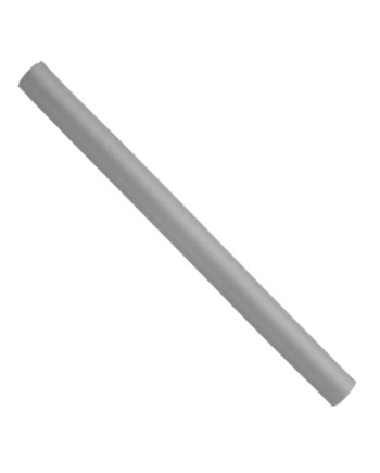 PAPILLOTS LARGOS GRISES 12 UNIDADES 1249 1.8 CMS.