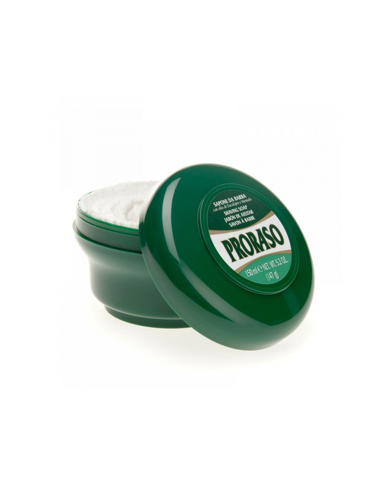 TARRO JABON AFEITAR EUCALIPTO PRORASO 150 ML
