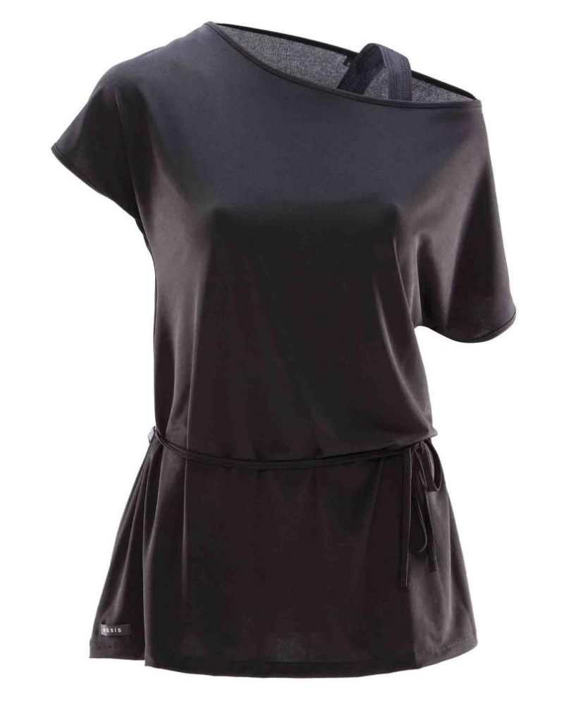 CAMISETA NEGRA SRA 41224 100% POLYESTER
