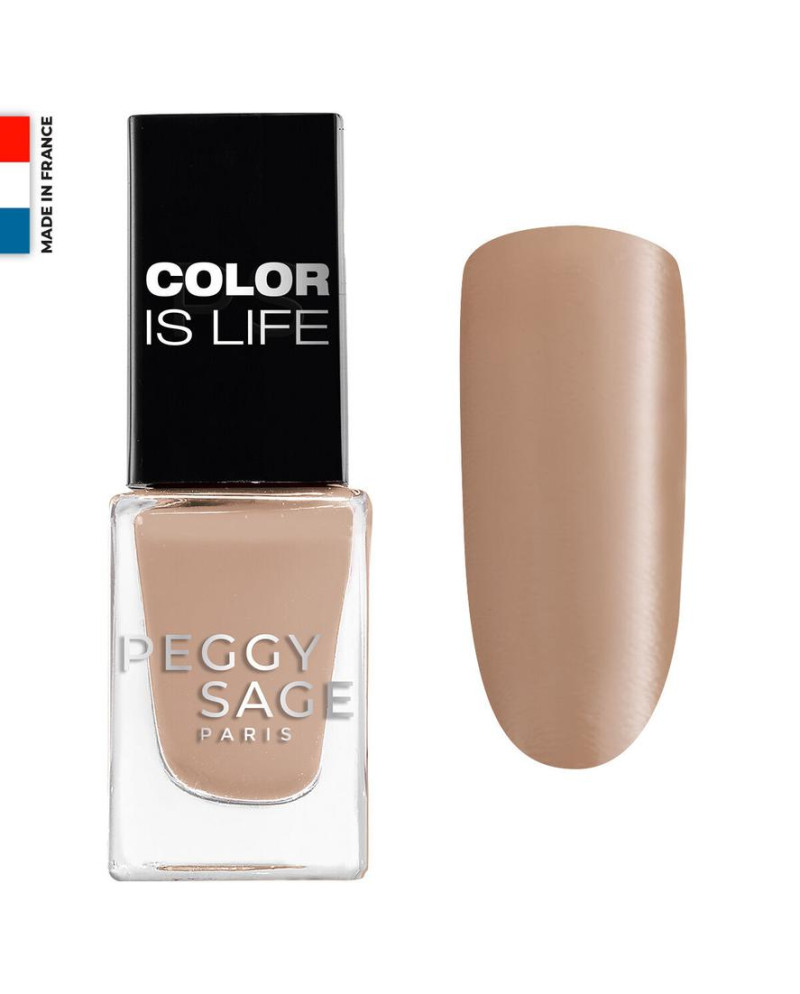 ESMALTE DE UÑAS color is life satin nude