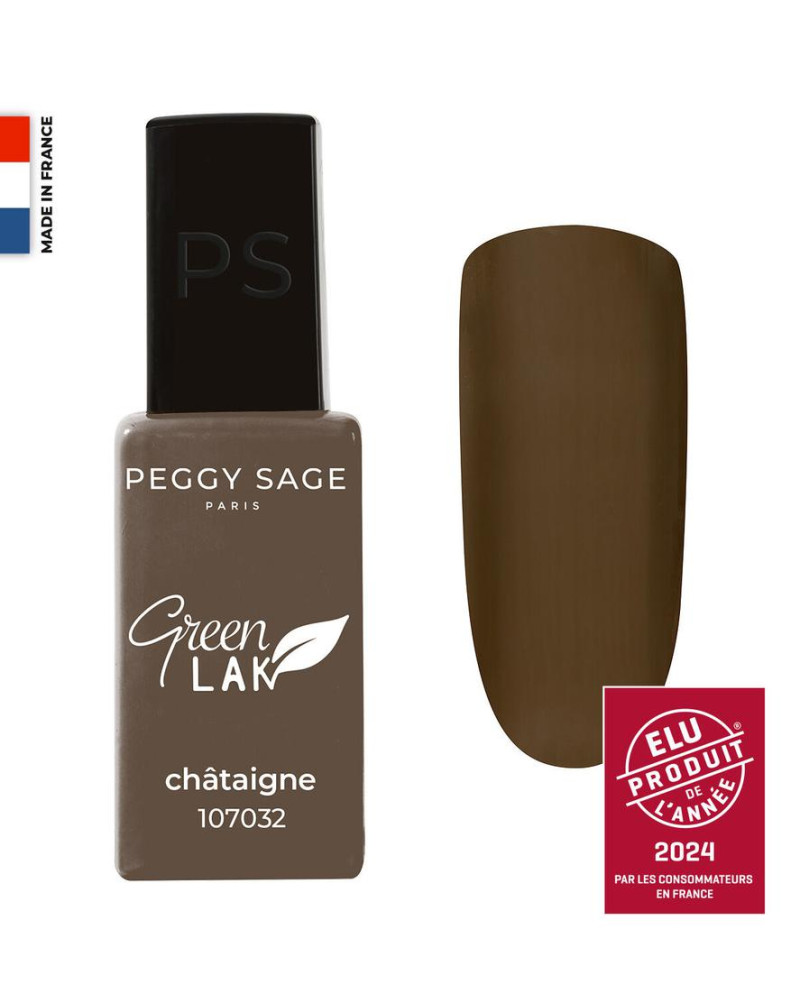 ESMALTE SEMIPERMANENTE GREEN LAK Chataigne