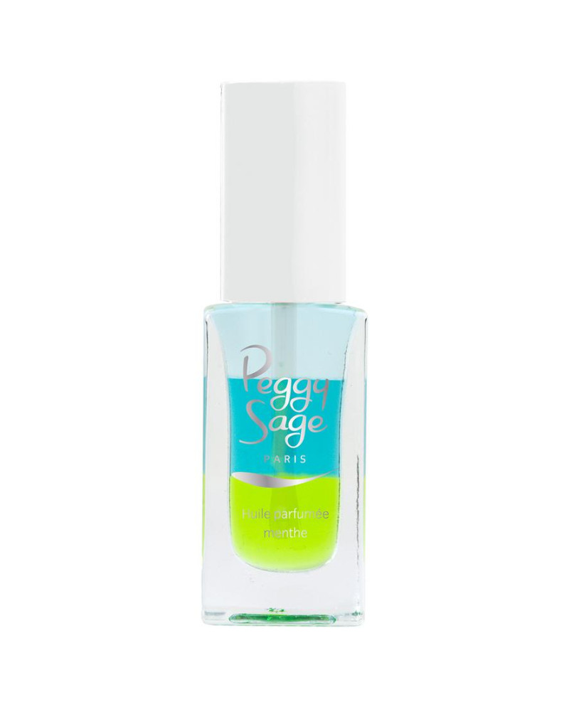 Aceite perfumado: cuidado trifásico para uñas y cutícula - Perfume de menta 11ml
