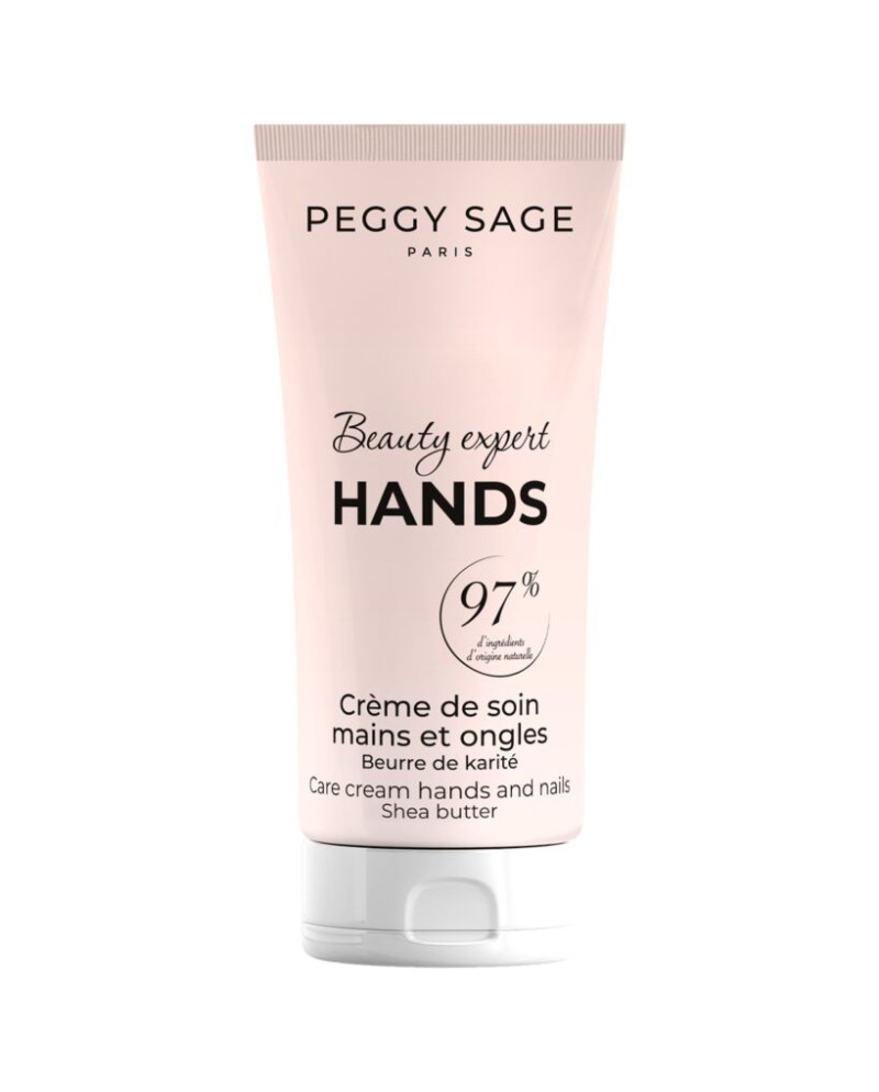 Crema de cuidado de manos y uñas manteca de karité
