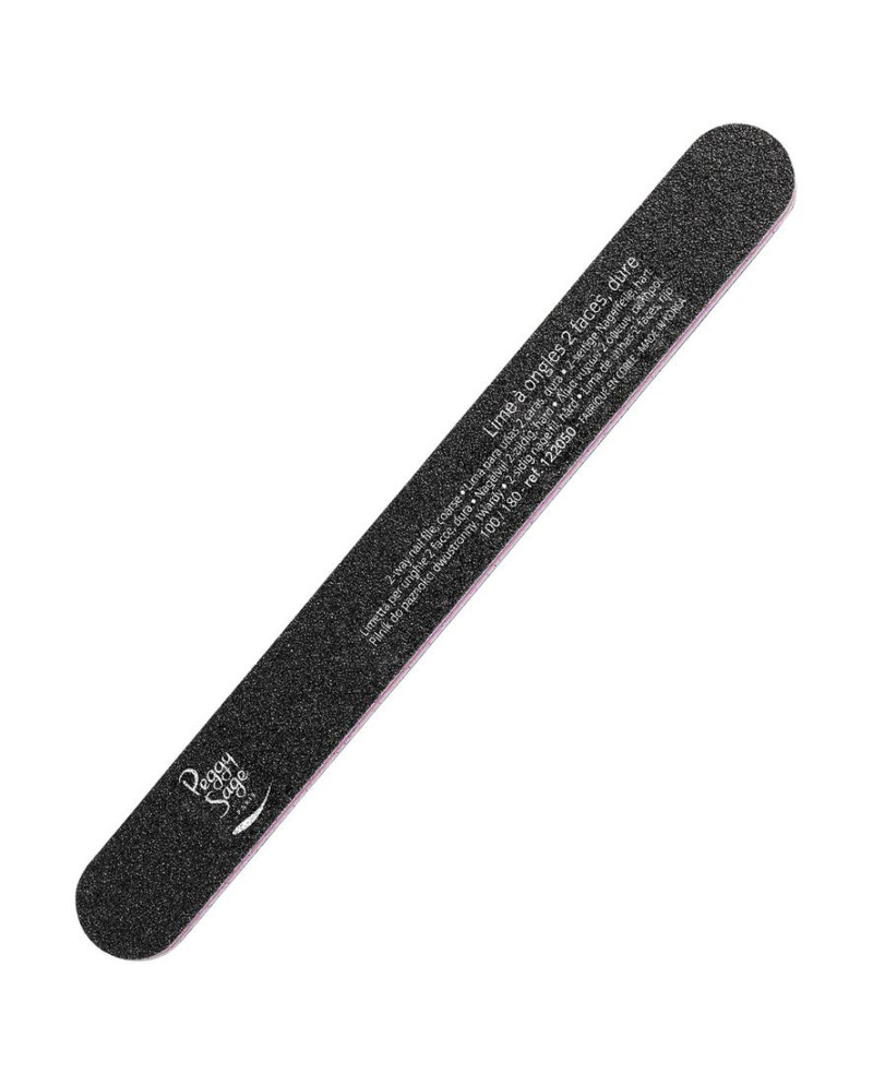 Lima para uñas 2 caras 100/180, negro