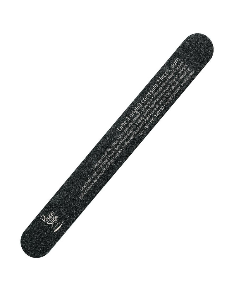 Lima para uñas colosal 2 caras 100/180, negro
