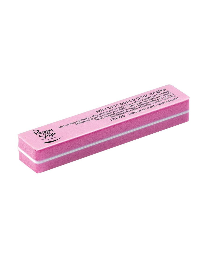 Mini bloque pómez para uñas