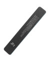 Lima para uñas rectangul. 2 caras 100/180, negro