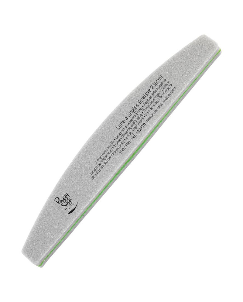Lima para uñas espesa 2 caras 100/180