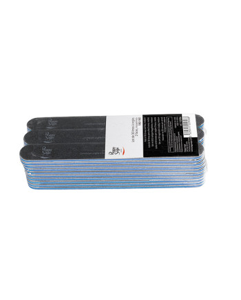 Lote 30 limas 2 caras 180/180, negro