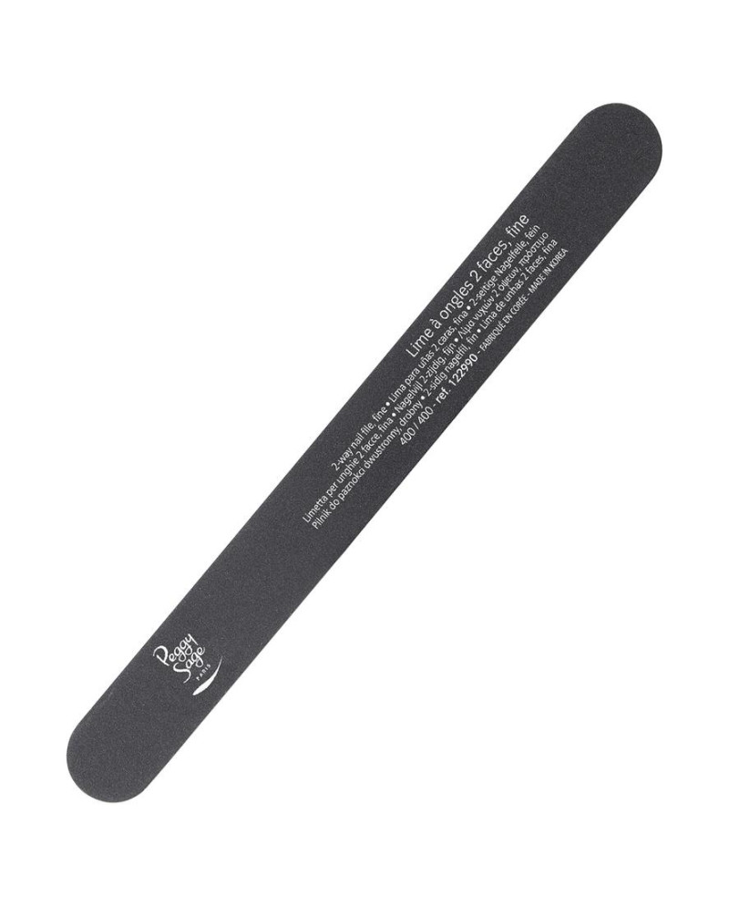 Lima para uñas 2 caras 400/400, negro