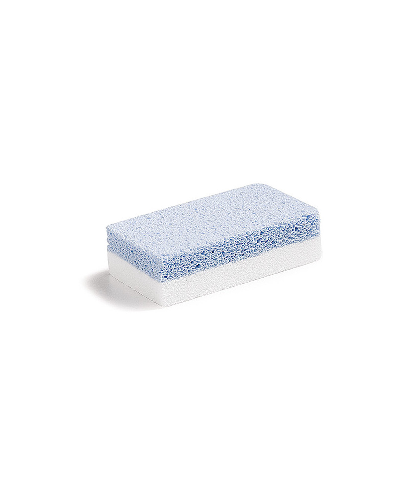 Piedra pomez blanca/azul manicura y pedicura