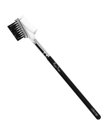 Pincel cepillo y peine - pestañas y cejas - 6,5 mm