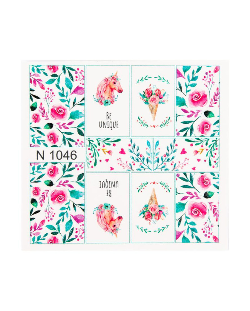 Water decals  - calcomanías para uñas Summer 2020