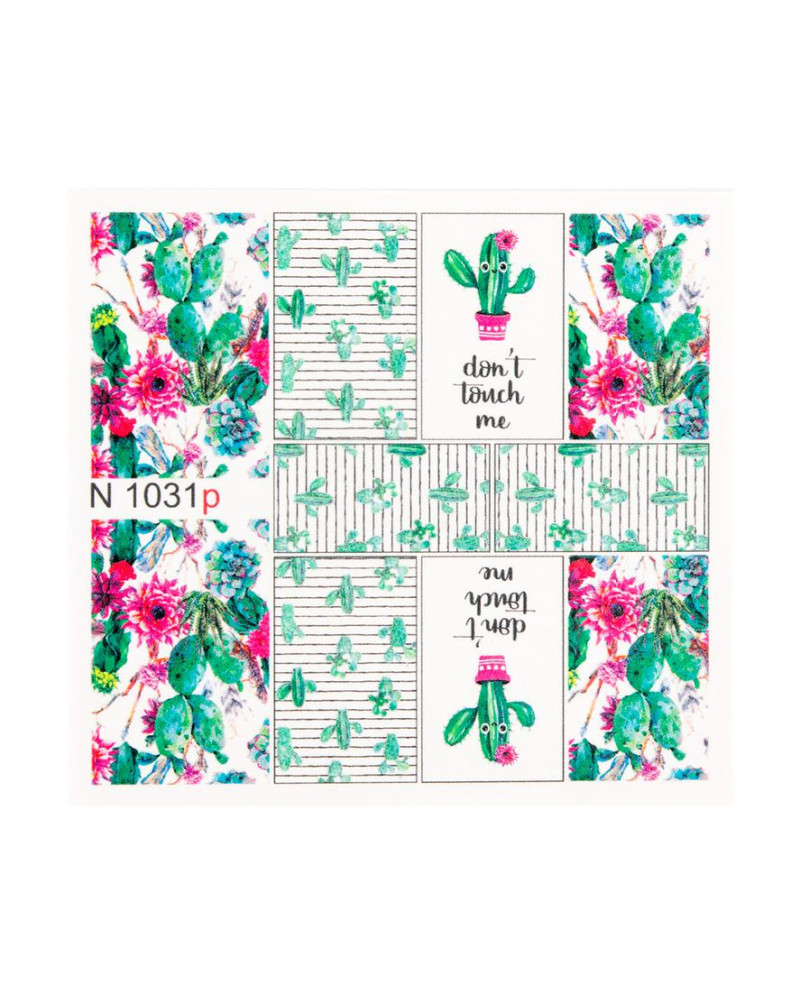 Water decals - calcomanías para uñas Summer 2020