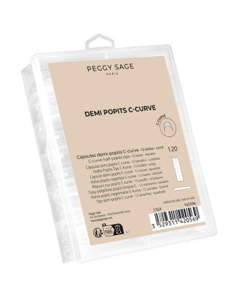 CAPSULAS SEMI POPITS C-curve x120 cuadrado
