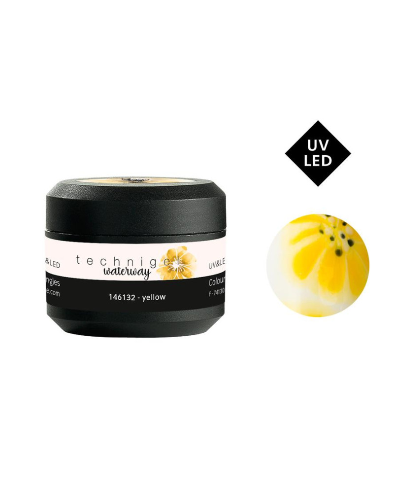 Gel de color para uñas UV/LED waterway yellow 5 g