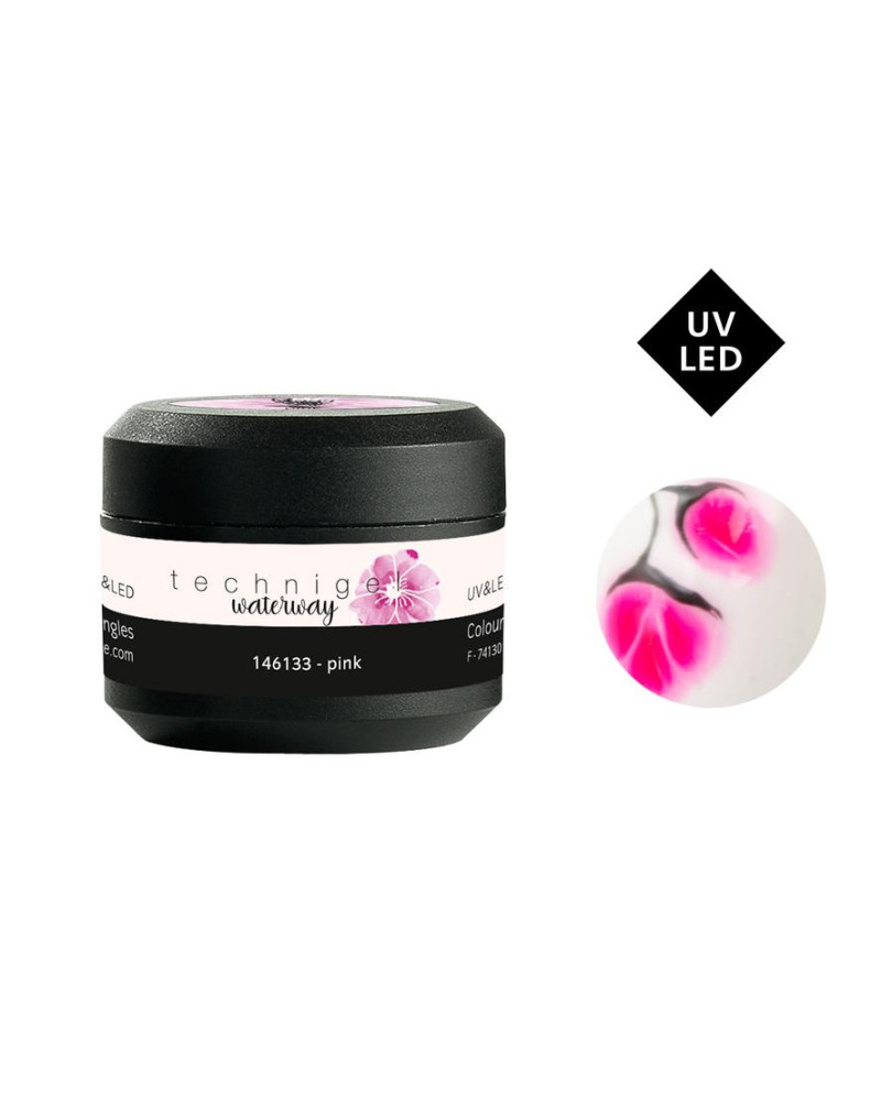 Gel de color para uñas UV/LED waterway pink 5 g