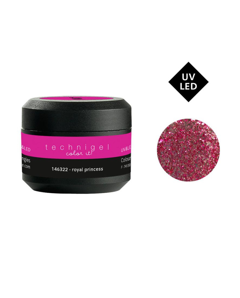 Gel UV/LED color para uñas royal princess 5 g