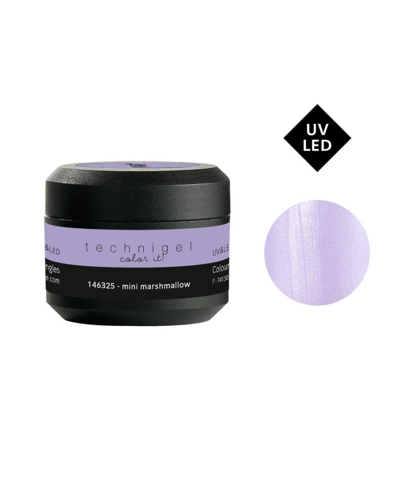 Gel UV/LED color para uñas mini marshmallow  5 g