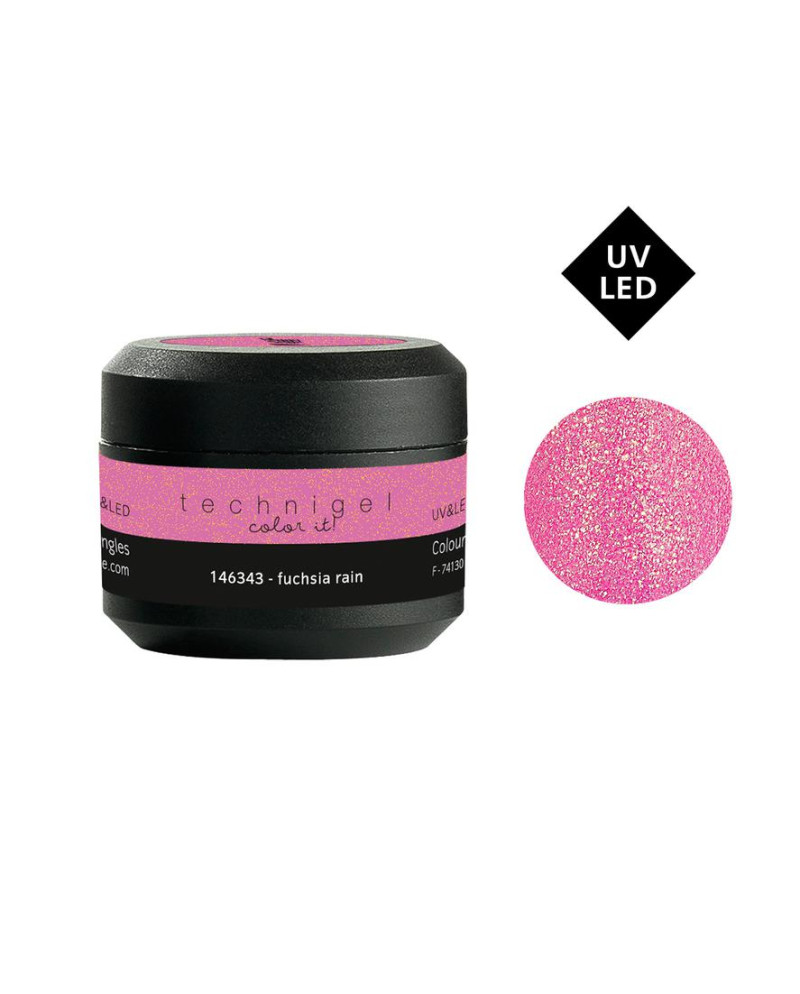 Gel UV/LED color para uñas Fuchsia Rain 5 g