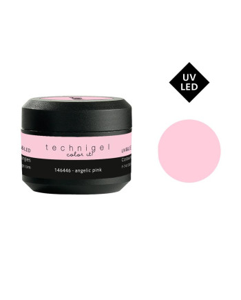 Gel UV&LED color para uñas angelic pink 5g