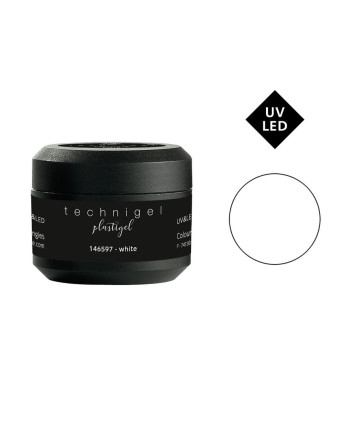 Gel Plastigel para uñas UV/LED white 5 g