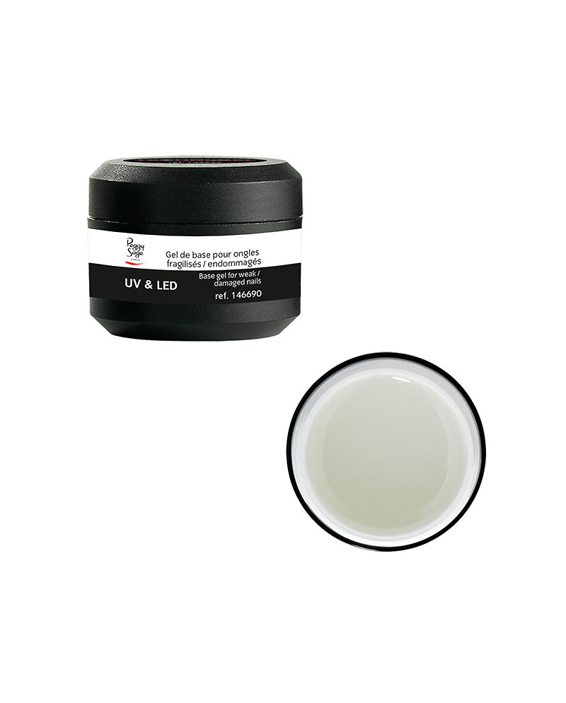 Gel de construcción UV/LED Fibre Duro - Transparente Albaricoque 15 g