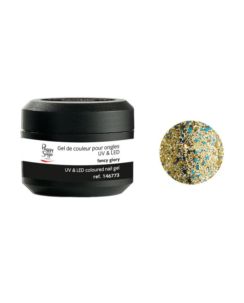 Gel UV/LED color para uñas fancy glory 5 g