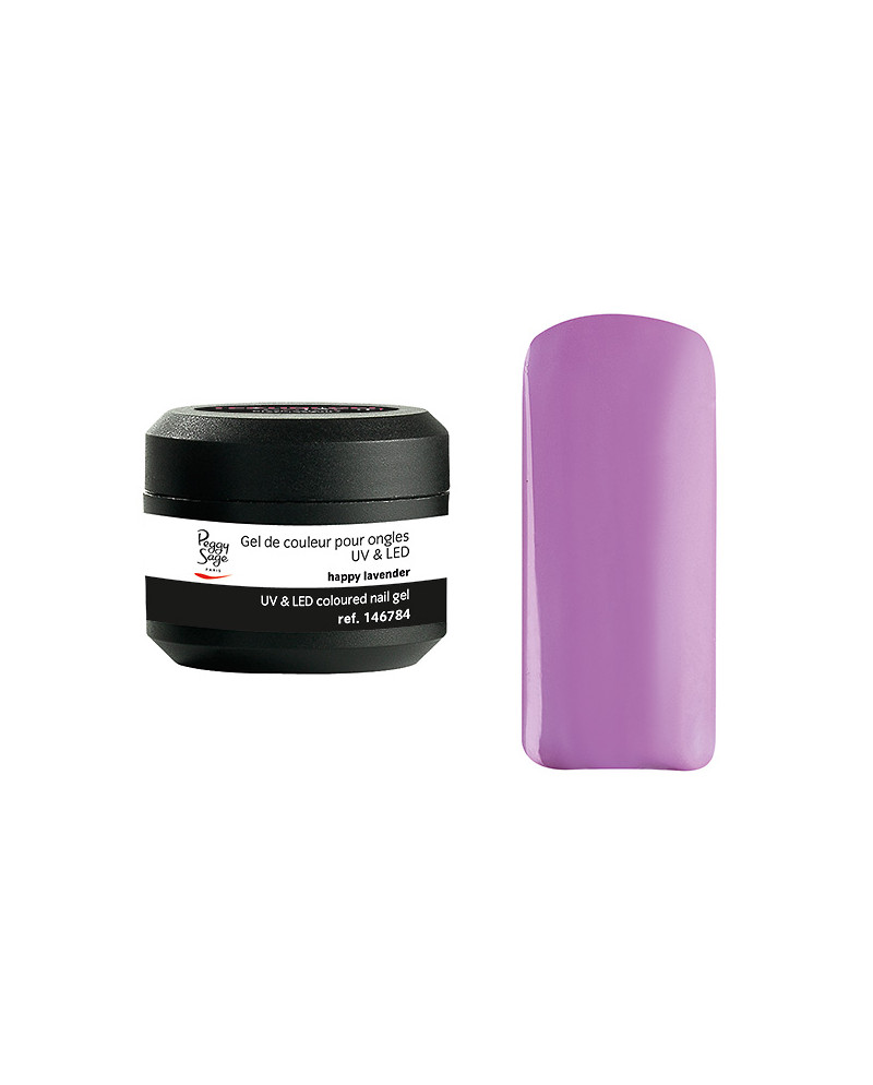 Gel UV&LEDcolor para uñas happy lavender 5g