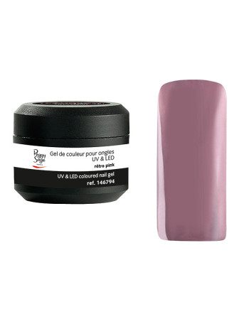 Gel UV/LED color para uñas rétro pink 5 g