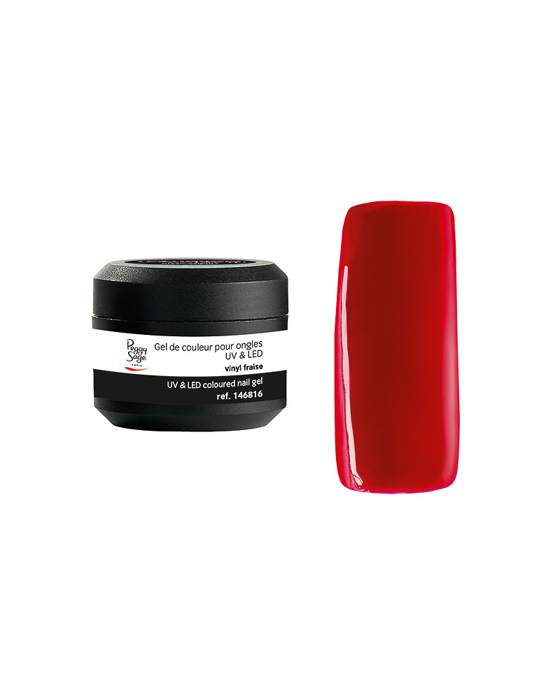 Gel UV/LED de color para uñas vinyl fraise 5 g