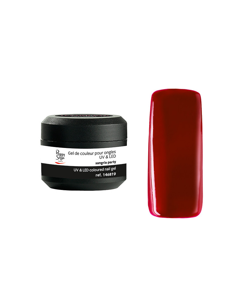 Gel UV/LED de color para uñas sangria party 5 g