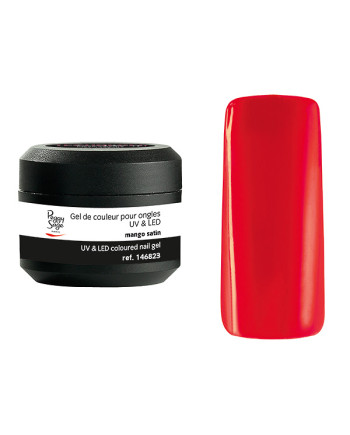 Gel UV/LED color para uñas mango satin 5 g