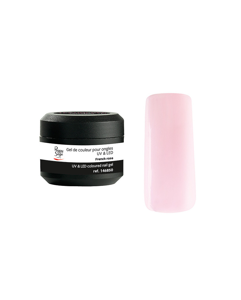 Gel UV/LED de color para uñas French rose 5 g