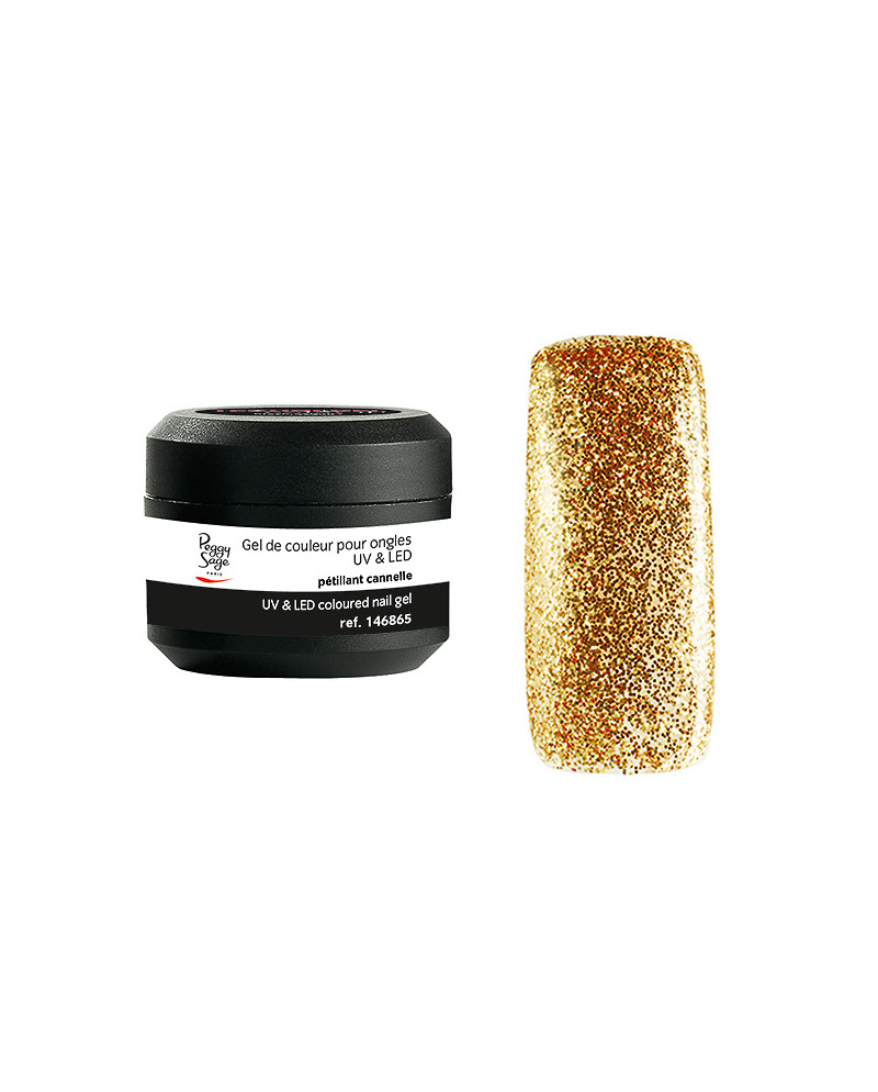 Gel UV/LED color para uñas pétillant cannelle 5 g