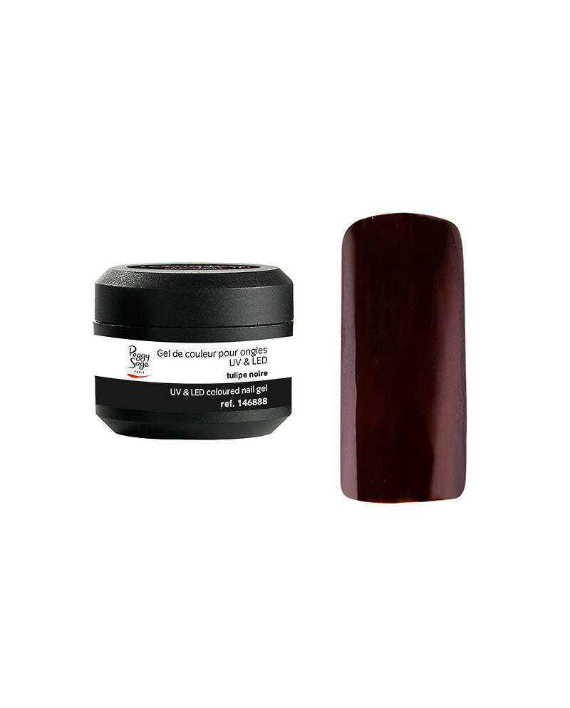 Gel UV/LED color para uñas tulipe noire 5 g