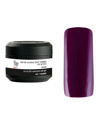 Gel UV/LED color para uñas cassis 5 g
