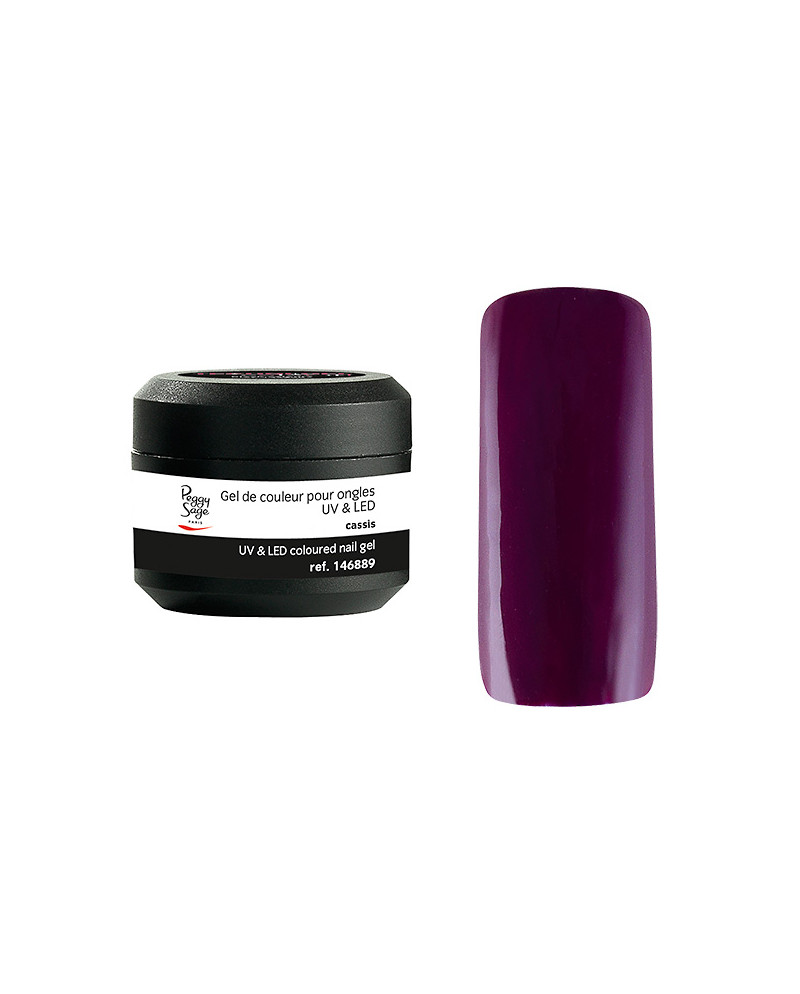 Gel UV/LED color para uñas cassis 5 g