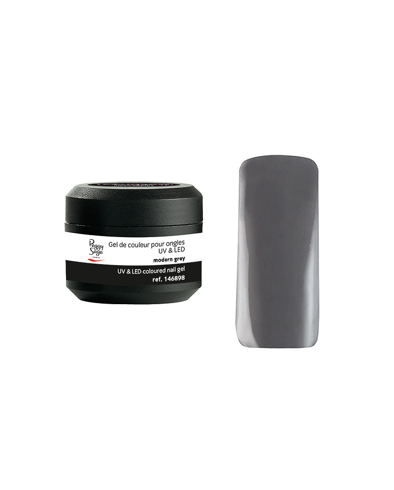 Gel UV/LED color para uñas modern grey 5 g