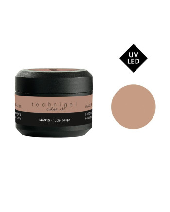 Gel UV/LED color para uñas nude beige 5 g