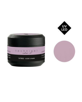 Gel UV/LED color para uñas  Violet cream 5 g